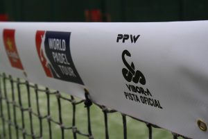 Pista padel Vibora. detalle red